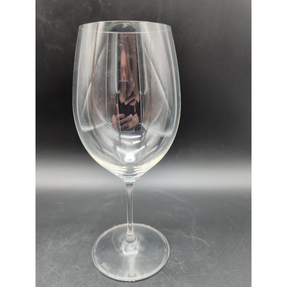 Riedel Crystal Wine Glass Replacement Single Stemmed Machine Made 8.75" Signed